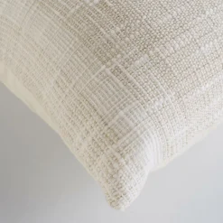 douceur d'intu017drieur Coussin carré coton (45 x 45 cm) Island Ecru Discount