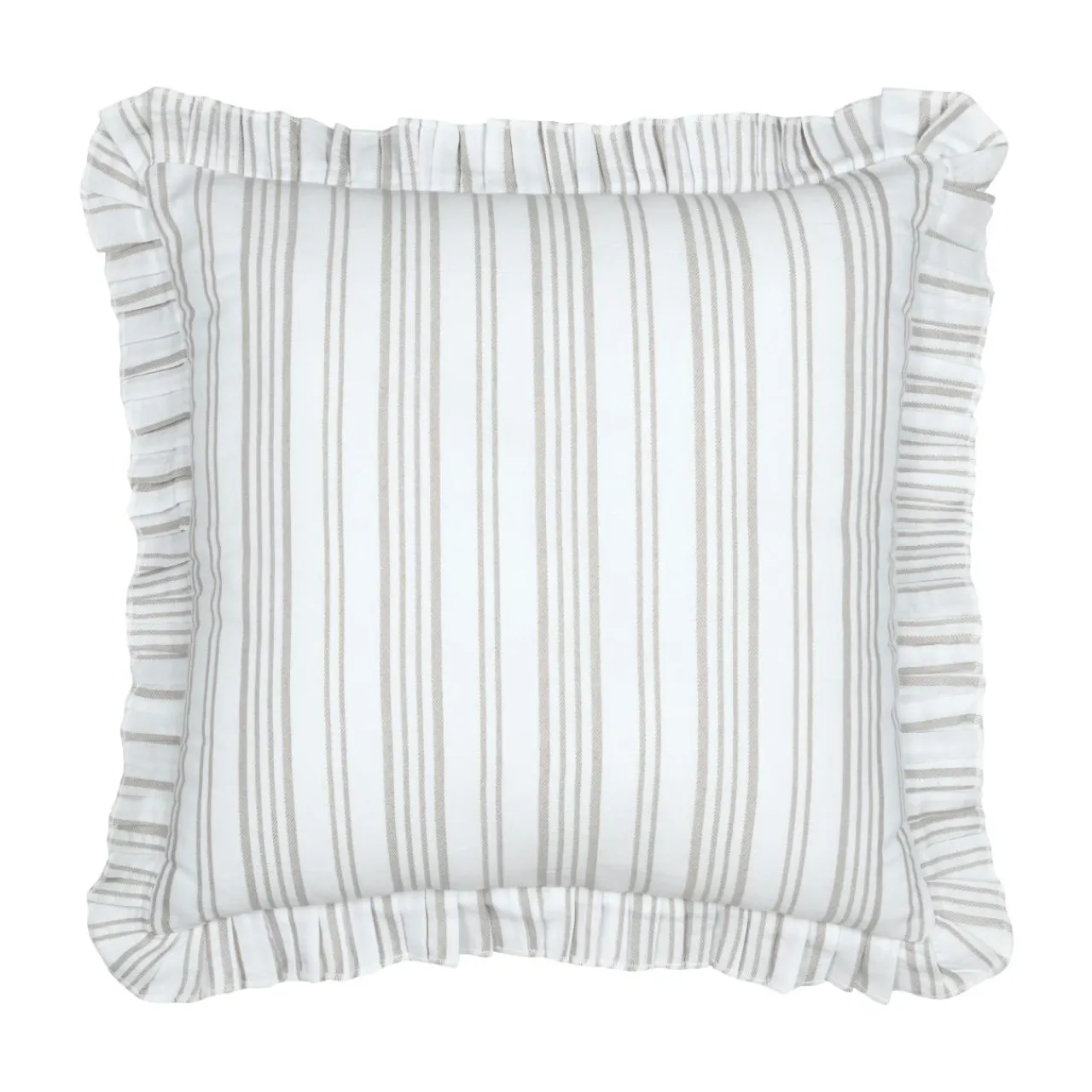 STOF Coussin carré coton (50 x 50 cm) Joséphine Ecru Outlet