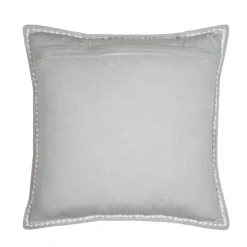 STOF Coussin carré coton (50 x 50 cm) Joséphine Gris clair Sale