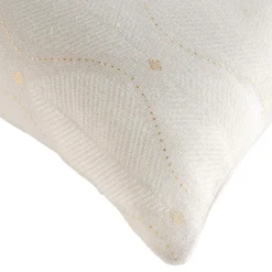 douceur d'intu017drieur Coussin carré coton (45 x 45 cm) Maho Blanc Best