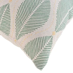 douceur d'intu017drieur Coussin carré coton (45 x 45 cm) Maho sauge Vert Sale
