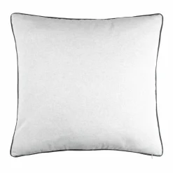 LOVELY CASA Coussin carré coton (50 x 50 cm) Meribel Gris