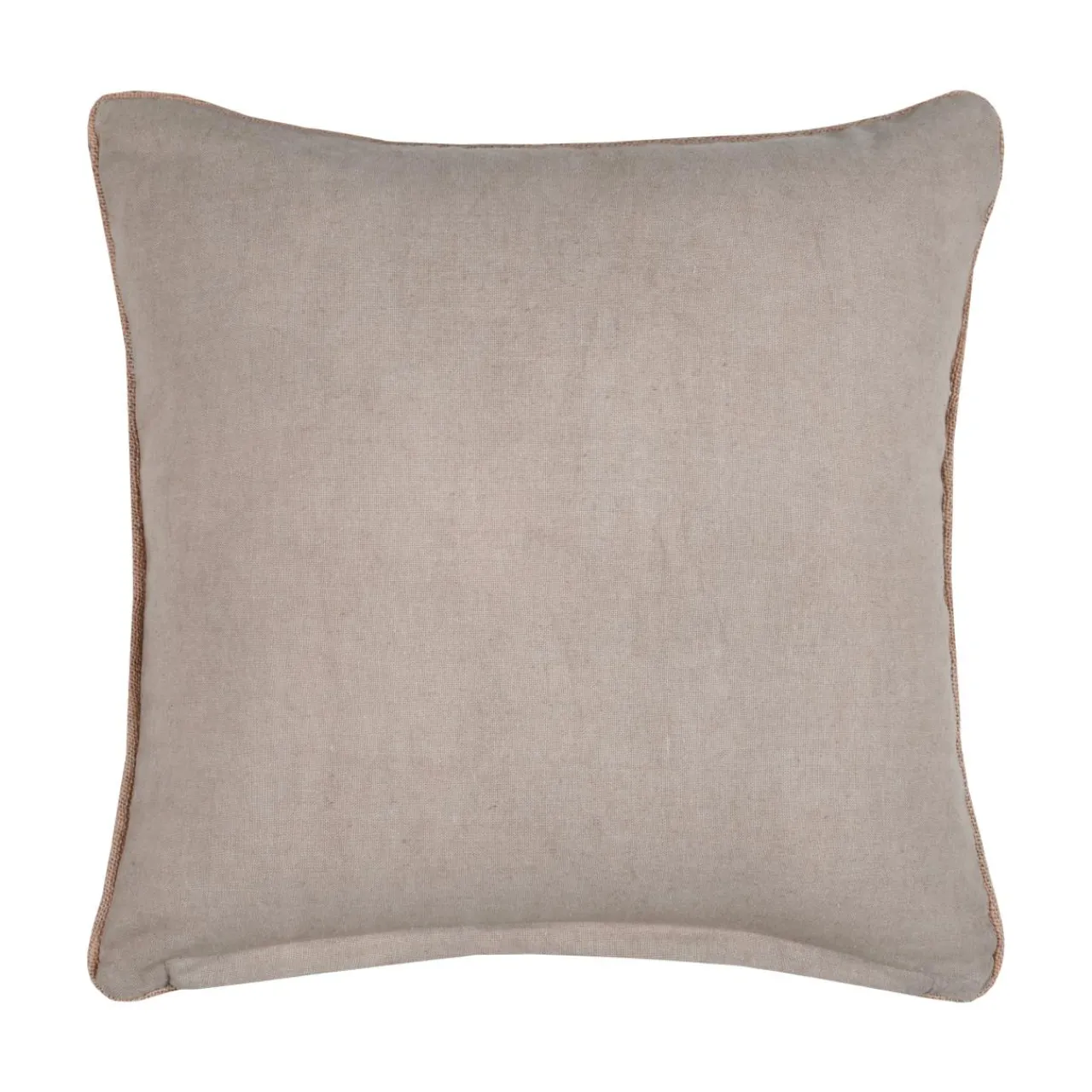 STOF Coussin carré coton (45 x 45 cm) Oriana Ecru Clearance