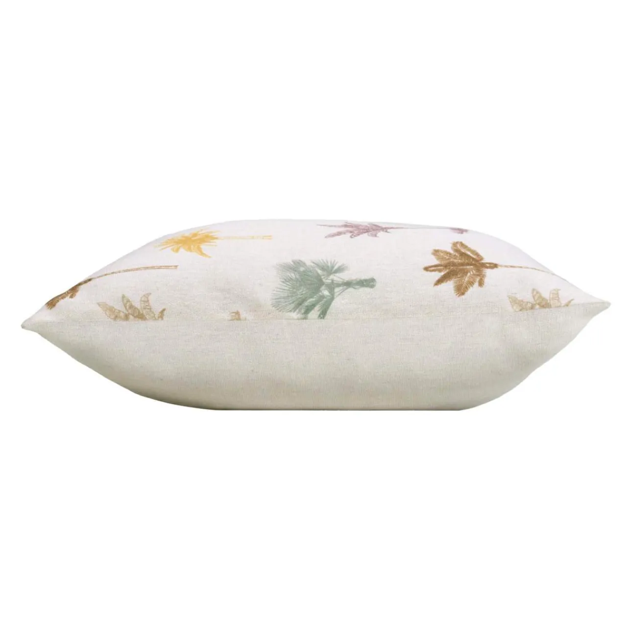 douceur d'intu017drieur Coussin carré coton (45 x 45 cm) Palmelia Multicolore Discount