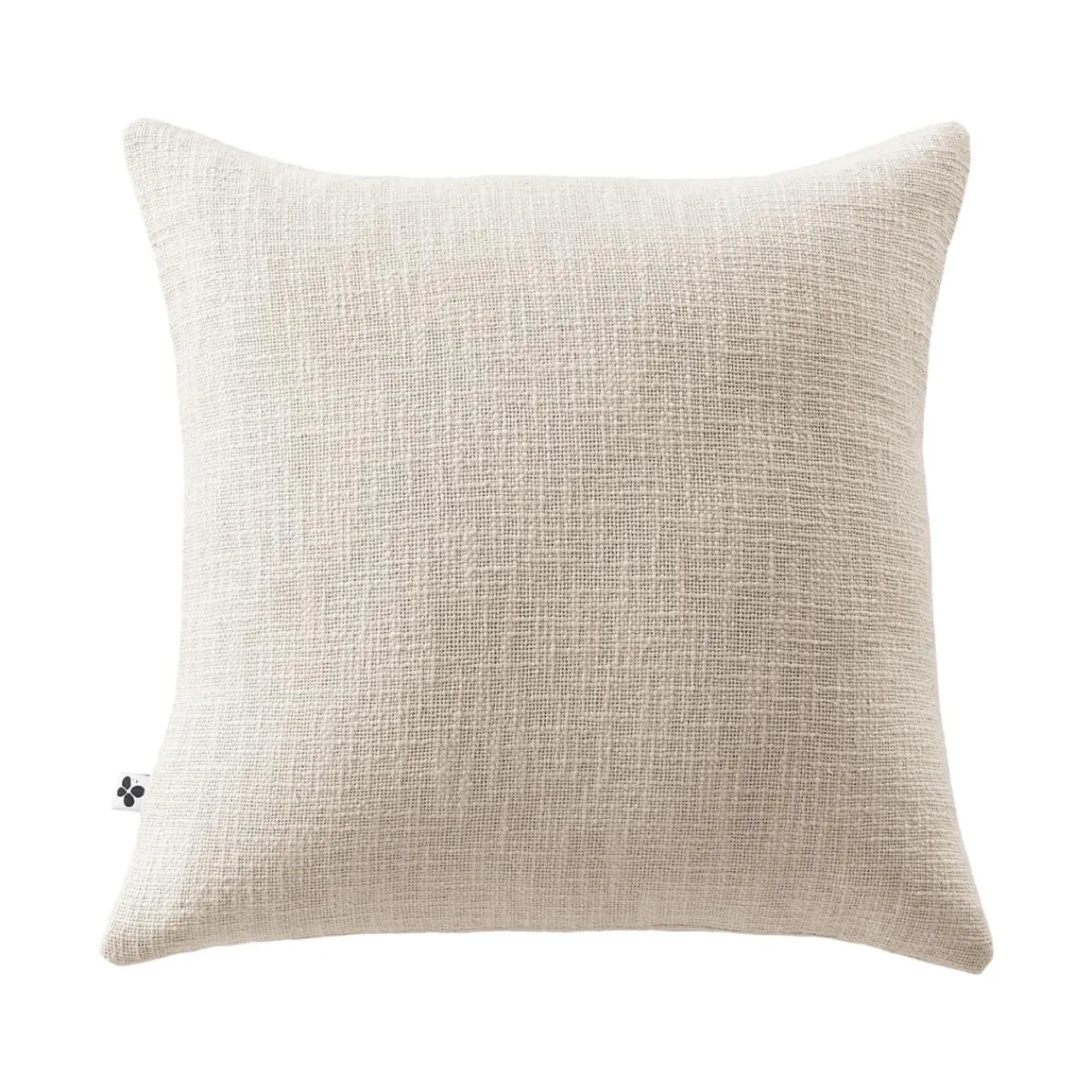 L'EFFET PAPILLON Coussin carré coton (45 x 45 cm) Sixtine Beige Discount