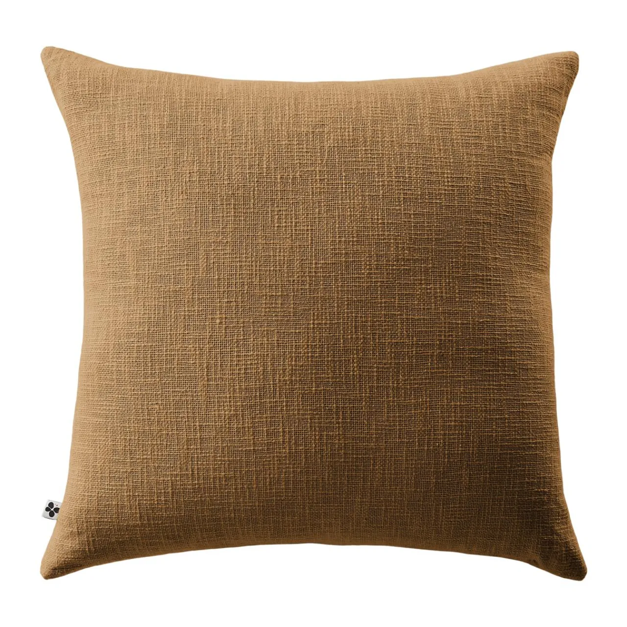 L'EFFET PAPILLON Coussin carré coton (60 x 60 cm) Sixtine Camel Clearance