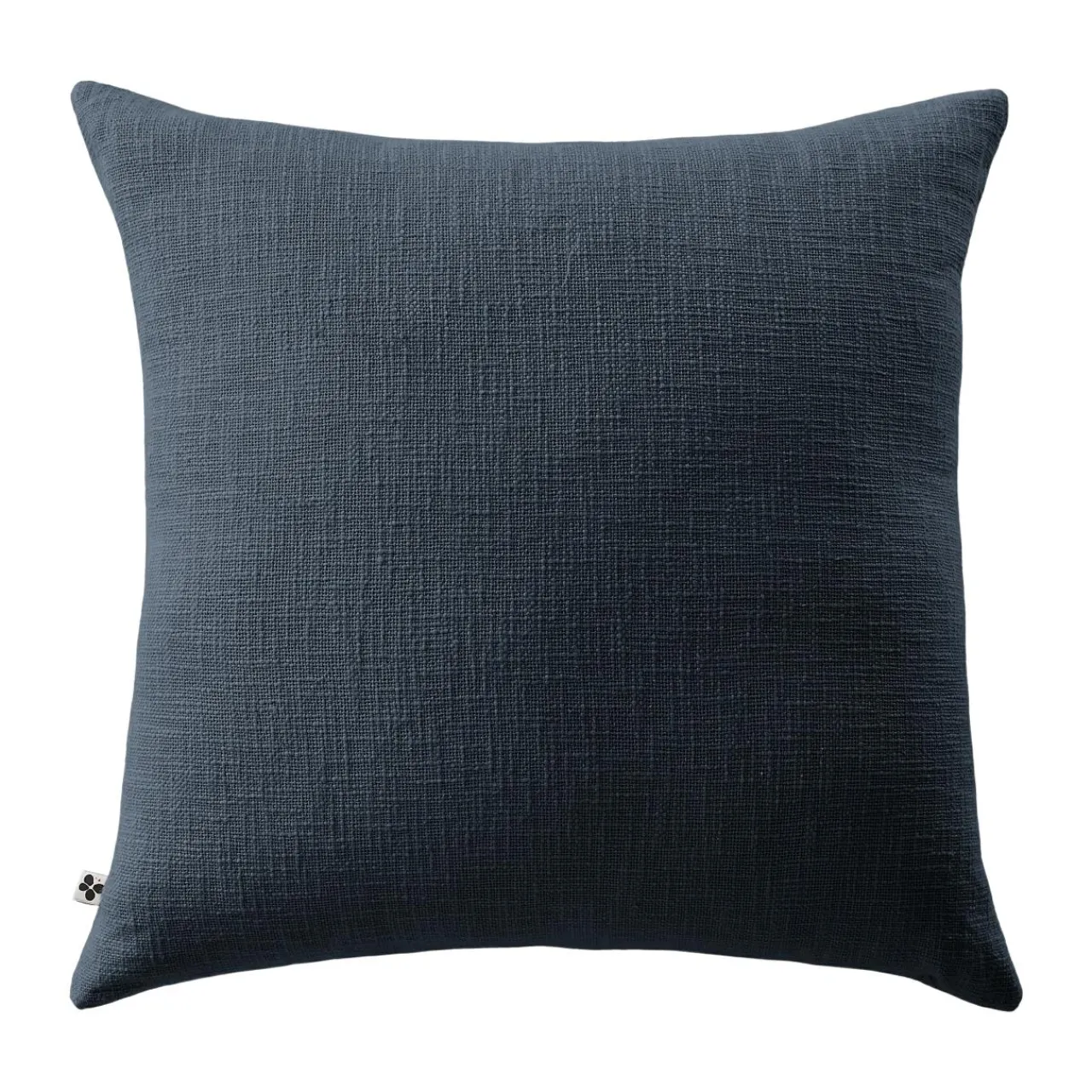 L'EFFET PAPILLON Coussin carré coton (60 x 60 cm) Sixtine Bleu nuit