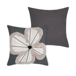 STOF Coussin carré coton (40 x 40 cm) Tilda ardoise Gris Online