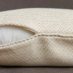 EMINZA Coussin carré effet chiné (50 x 50 cm) James sable Beige Online