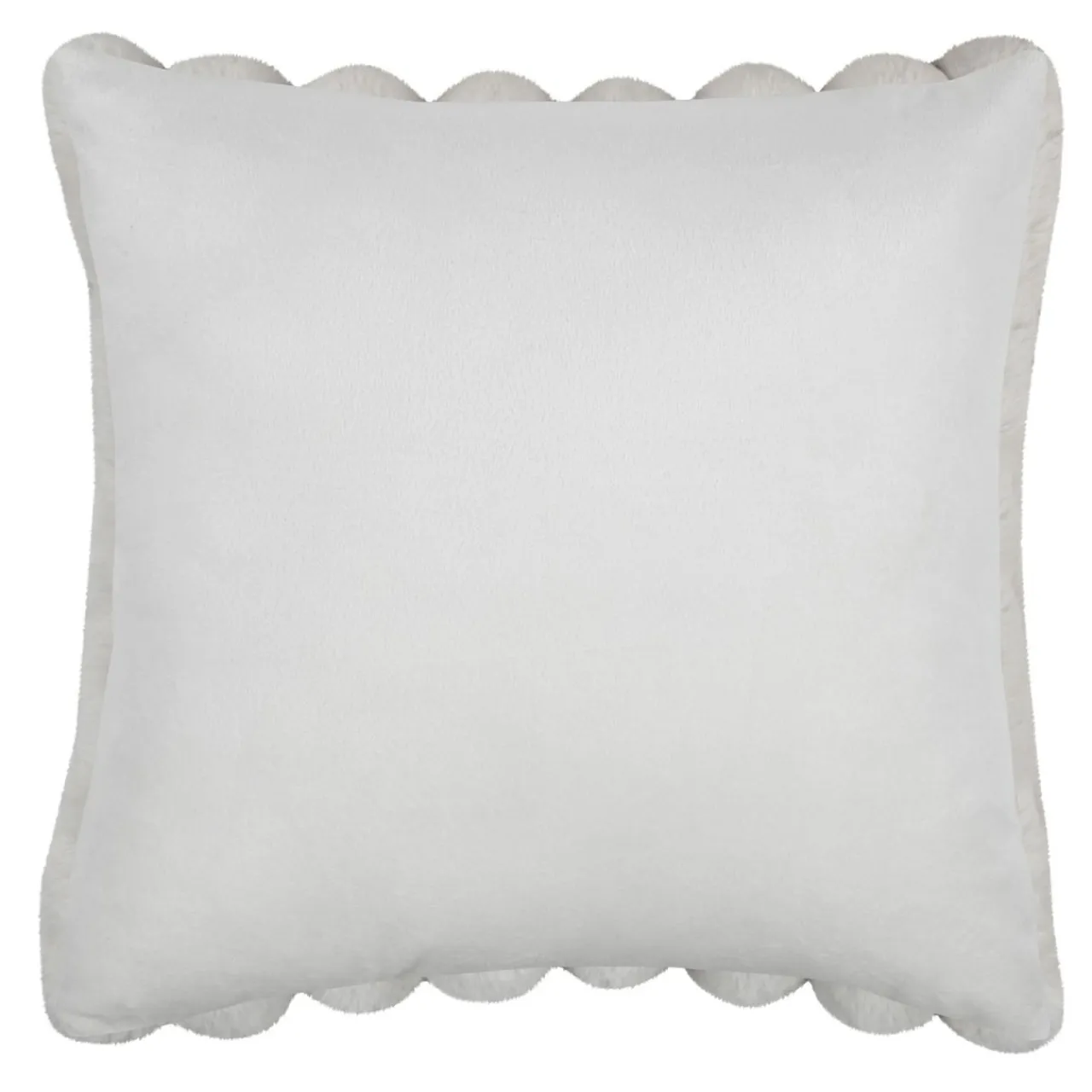 STOF Coussin carré fausse fourrure (45 x 45 cm) Polary Beige Clearance