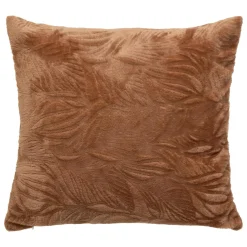 Atmosphera, cru017dateur d'intu017drieur Coussin carré flanelle (40 x 40 cm) Ryo Marron Best
