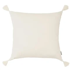 EMINZA Coussin carré gaze de coton (60 x 60 cm) Gaïa pampa Beige Hot