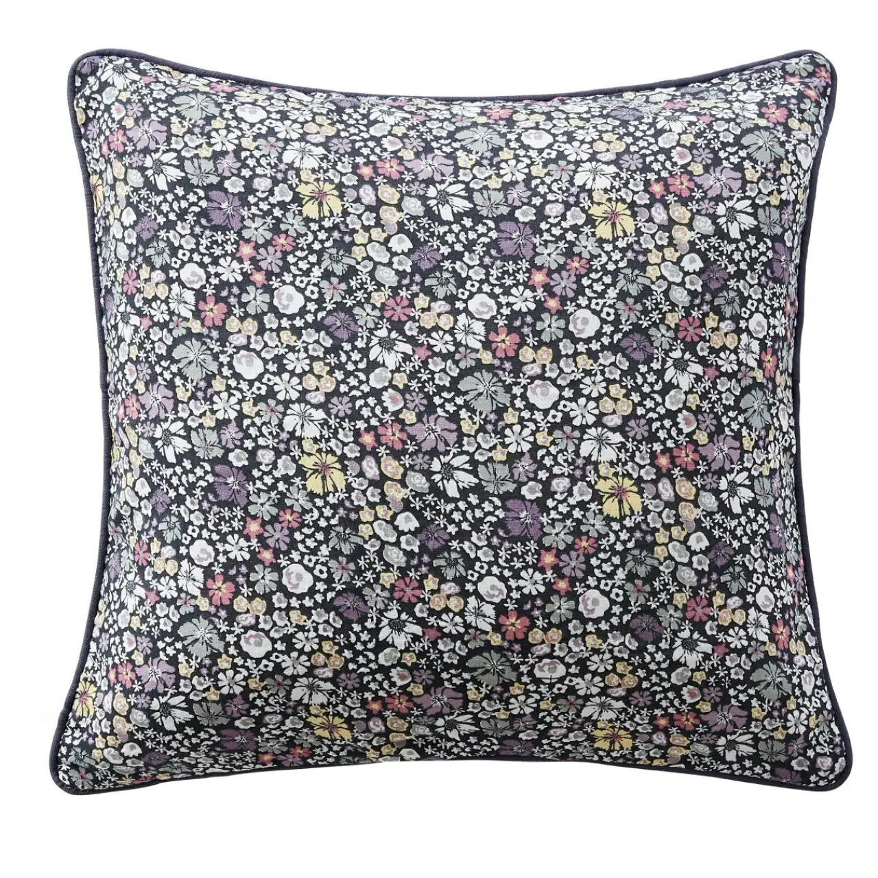 EMINZA Coussin carré gaze de coton (45 x 45 cm) Elya Violet Clearance