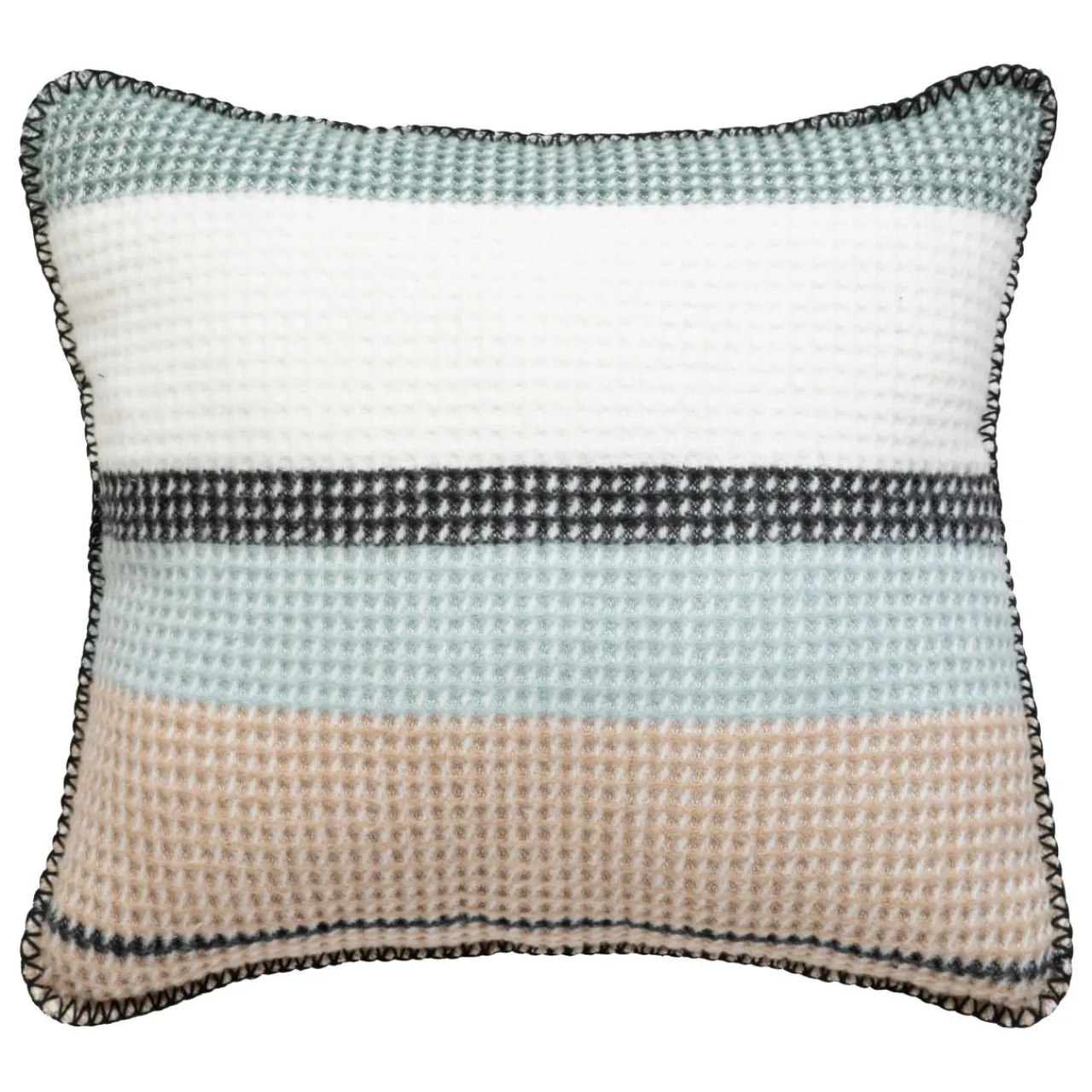 Atmosphera, cru017dateur d'intu017drieur Coussin carré nid d'abeille (45 x 45 cm) Owen Multicolore New
