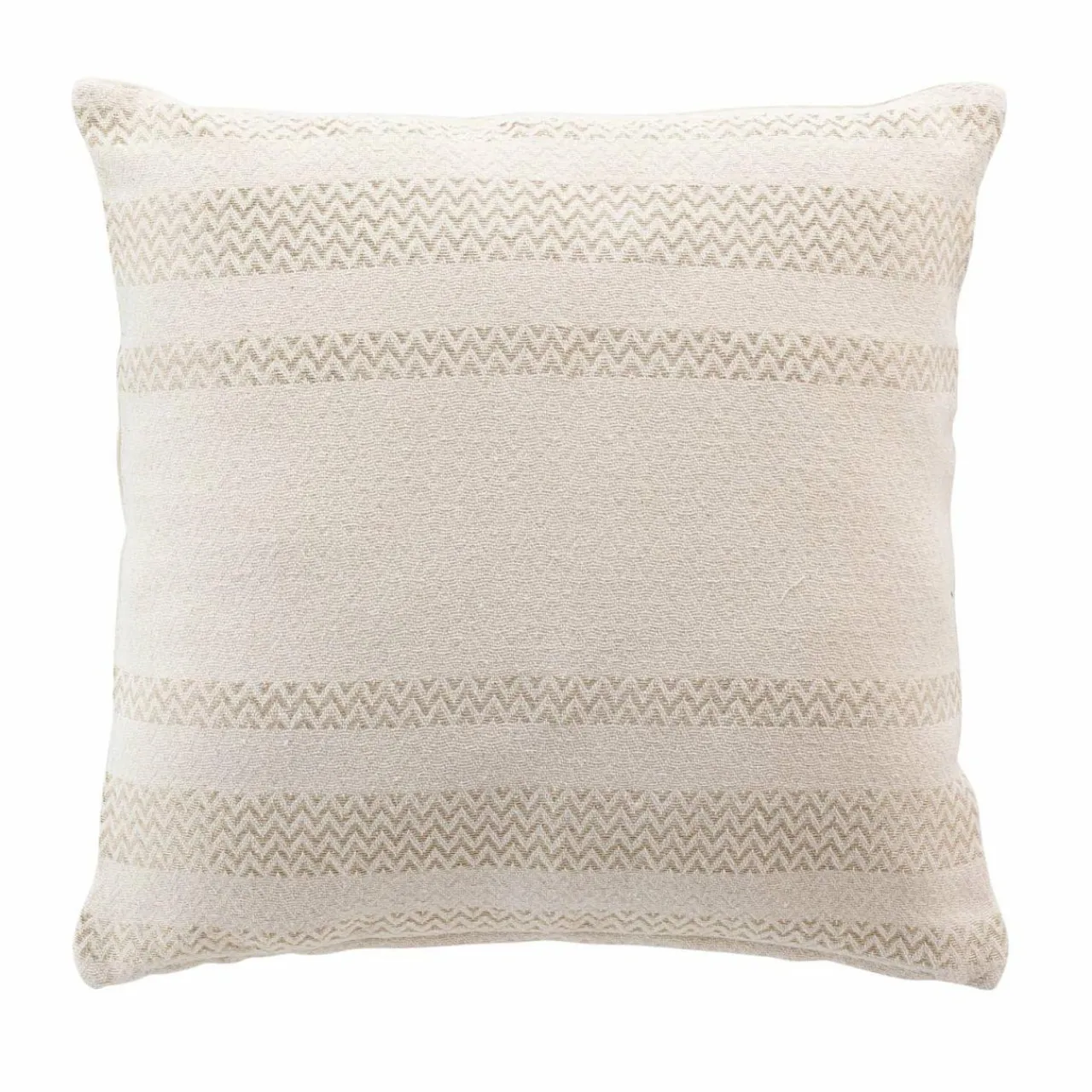 DOUCEUR D'INTERIEUR Coussin carré polycoton (40 x 40 cm) Doreline Ecru Online