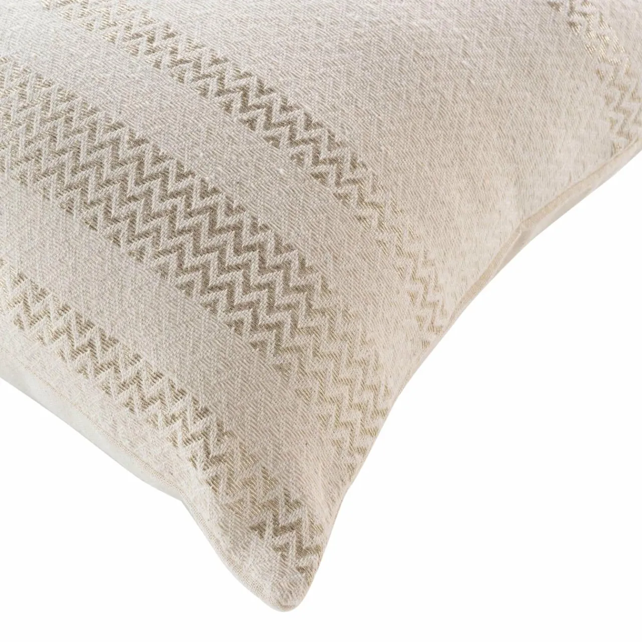 DOUCEUR D'INTERIEUR Coussin carré polycoton (40 x 40 cm) Doreline Ecru Online