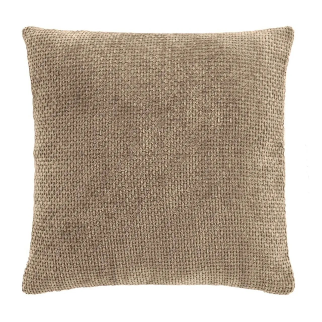 douceur d'intu017drieur Coussin carré Velours (45 x 45 cm) Leo Beige Hot