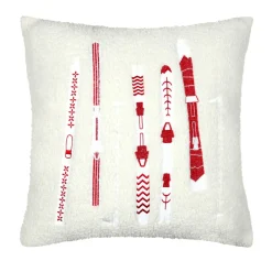 STOF Coussin carré (45 x 45 cm) Bessey Rouge