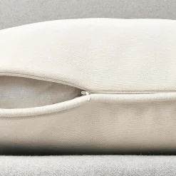 EMINZA Coussin carré (50 x 50 cm) Minuit sable Beige Discount