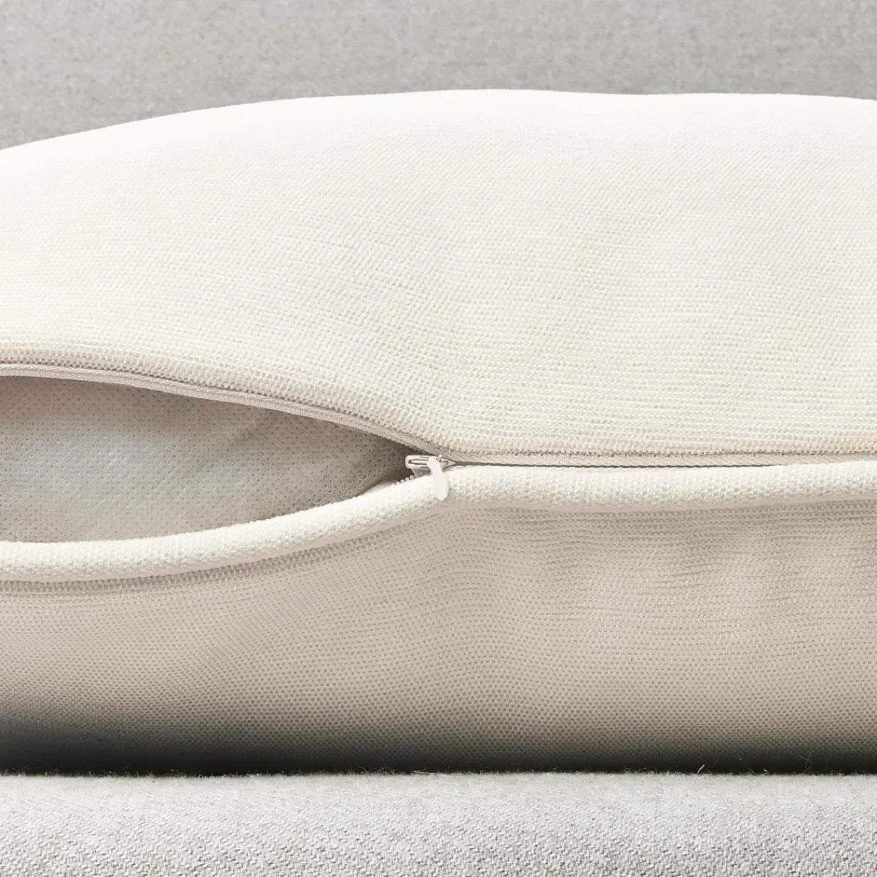 EMINZA Coussin carré (50 x 50 cm) Minuit sable Beige Discount