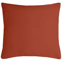 LOVELY CASA Coussin carré (60 x 60 cm) Nelson Terracotta Discount