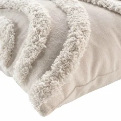 DOUCEUR D'INTERIEUR Coussin carré (40 x 40 cm) Zita Beige
