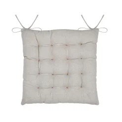 STOF Coussin de chaise carré coton (40 x 40 cm) Ornon Taupe Sale