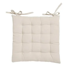 EMINZA Coussin de chaise carré coton (40 x 40 cm) Pixel Beige Sale