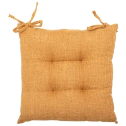 Atmosphera, cru017dateur d'intu017drieur Coussin de chaise carré (38 x 38 cm) Clem Cannelle Sale