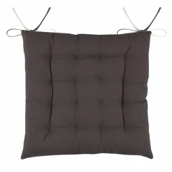 LOVELY CASA Coussin de chaise carré (40 x 40 cm) Duo Gris Anthracite Online