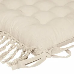 ATMOSPHERA Coussin de chaise carré (40 x 40 cm) Minos Ivoire Clearance