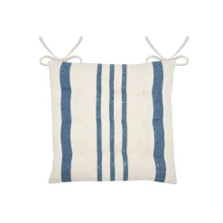 EMINZA Coussin de chaise extérieur carré (38 x 38 cm) Nautira Bleu marine Discount