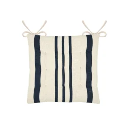 EMINZA Coussin de chaise extérieur carré (38 x 38 cm) Nautira Gris ardoise Discount