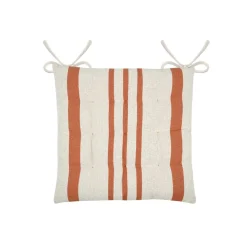 EMINZA Coussin de chaise extérieur carré (38 x 38 cm) Nautira Orange Clearance