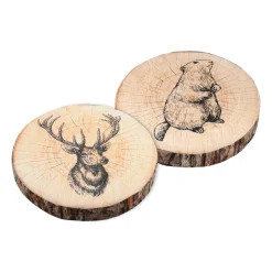 STOF Coussin de chaise rond (38 cm) Gruffy Marron Sale