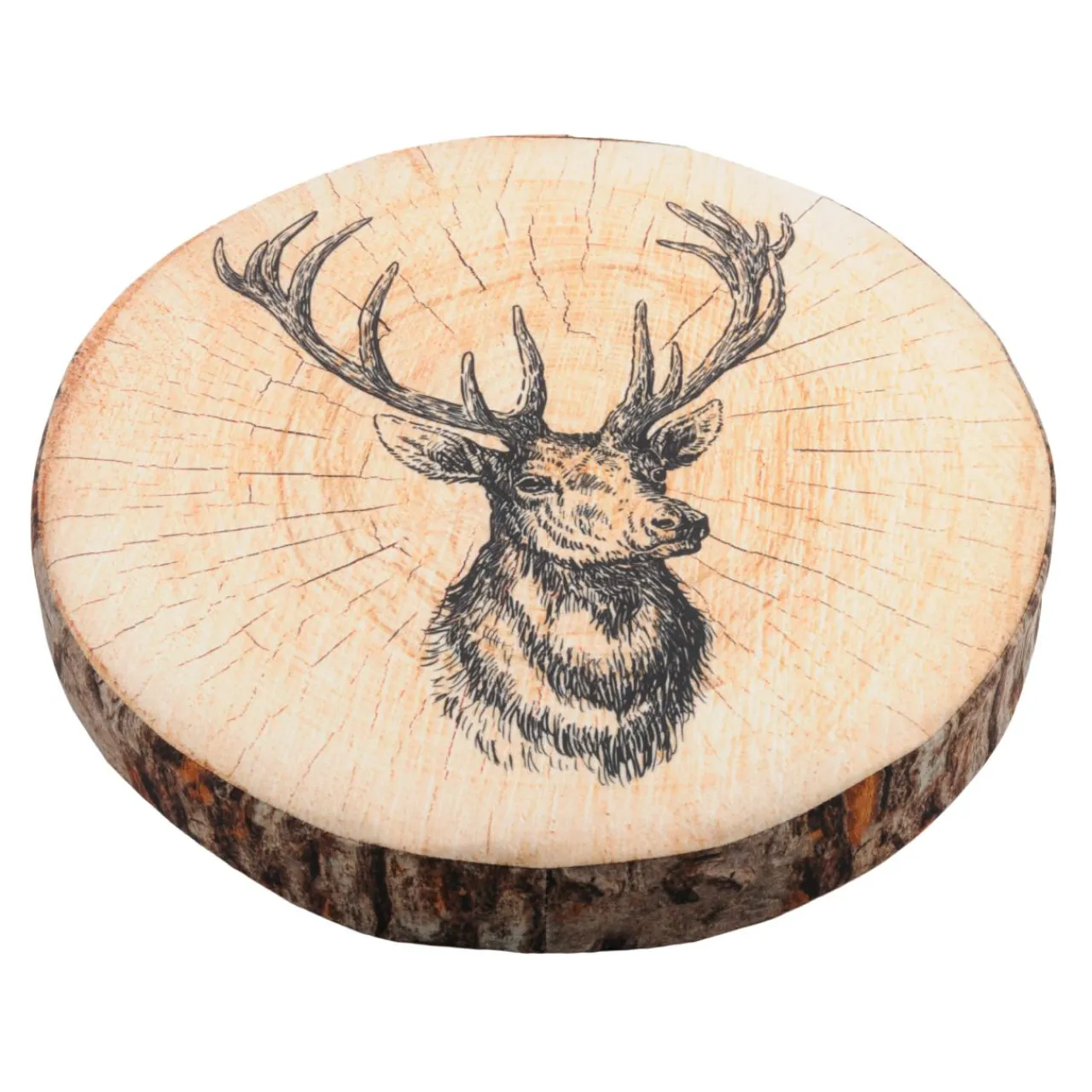STOF Coussin de chaise rond (38 cm) Gruffy Marron Sale