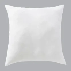 EMINZA Coussin de garnissage carré microfibre (40 x 40 cm) Aéris Blanc Discount