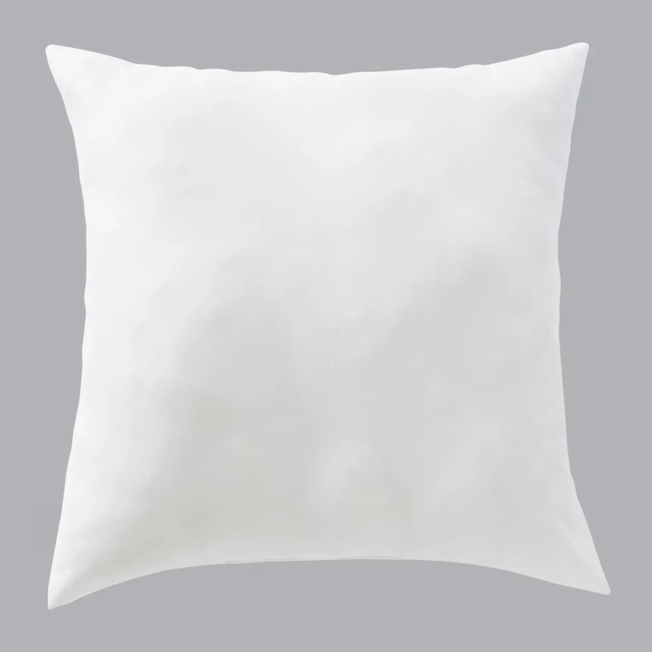 EMINZA Coussin de garnissage carré microfibre (40 x 40 cm) Aéris Blanc Discount
