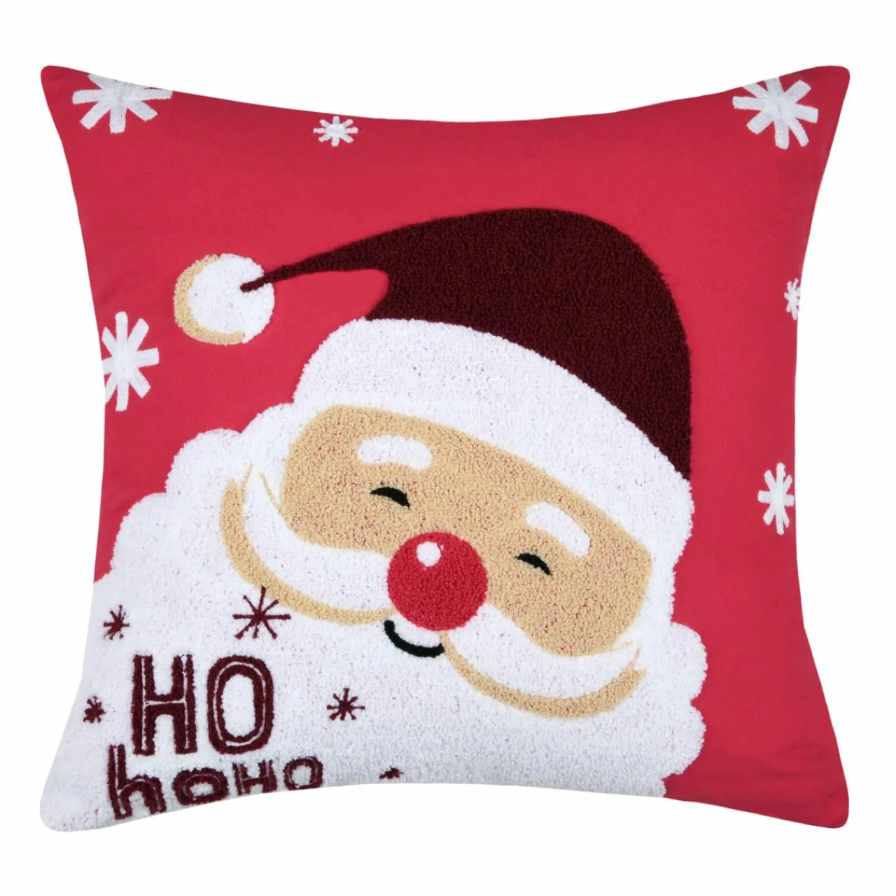 STOF Coussin de Noël carré (45 cm) Falala Rouge Best