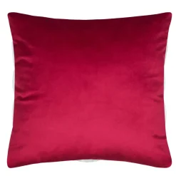 STOF Coussin de Noël carré (45 x 45 cm) Hohoho Joyeux Noël Rouge Best