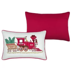 STOF Coussin de Noël rectangulaire (35 x 55 cm) Gifted Rouge Sale