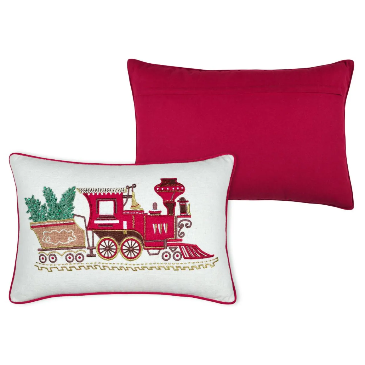 STOF Coussin de Noël rectangulaire (35 x 55 cm) Gifted Rouge Sale