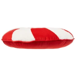 FEERIC LIGHTS Coussin de Noël rond (D40 cm) Bonbon et blanc Rouge Best