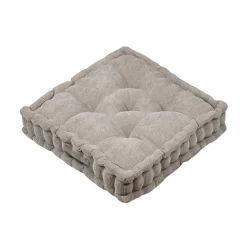STOF Coussin de sol carré velours (45 x 45 cm) Dandy Taupe Sale