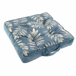 DOUCEUR D'INTERIEUR Coussin de sol (40 cm) Adelor Bleu Hot