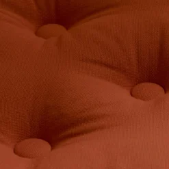 EMINZA Coussin de sol coton (60 x 60 cm) Pixel Terracotta Sale