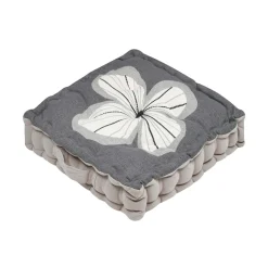 STOF Coussin de sol coton (45 x 45 cm) Tilda ardoise Gris New