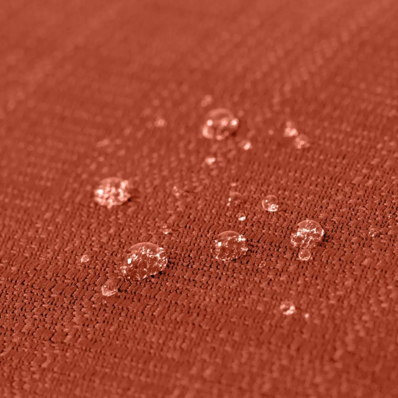 EMINZA Coussin de sol extérieur déhoussable (45 x 45 cm) Sunset Terracotta New