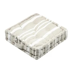 EMINZA Coussin de sol extérieur (45 x H10 cm) Nautira Ecru New