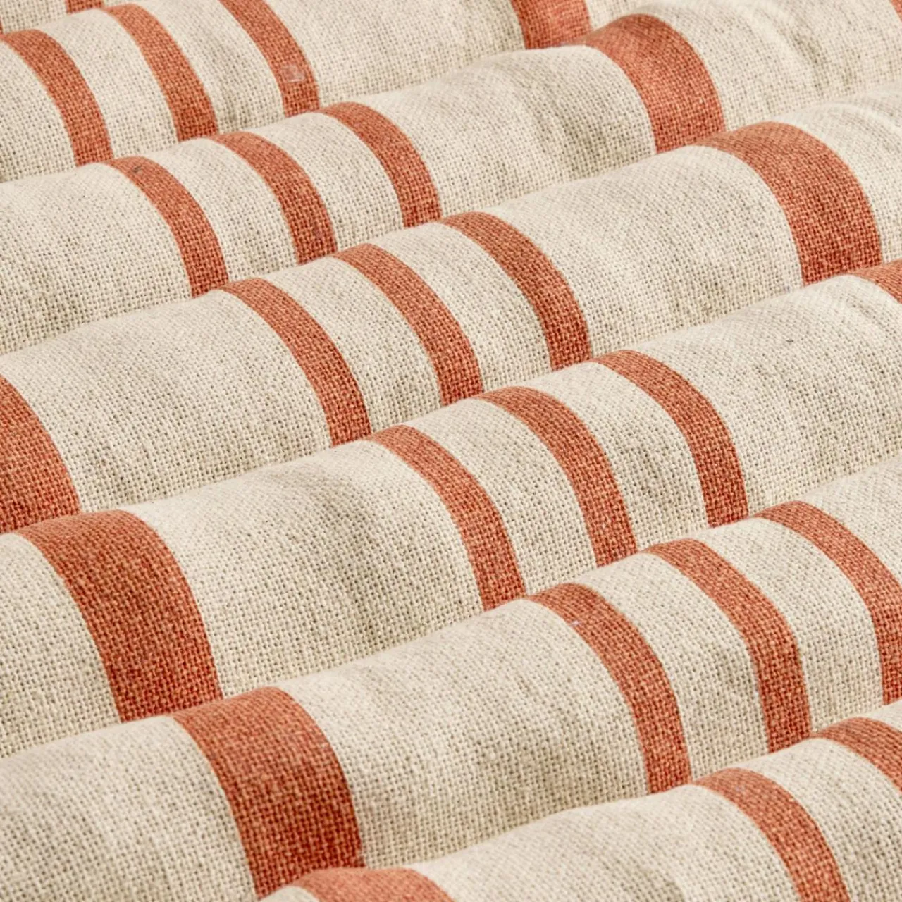 EMINZA Coussin de transat enroulable (180 x 60 cm) Nautira Orange